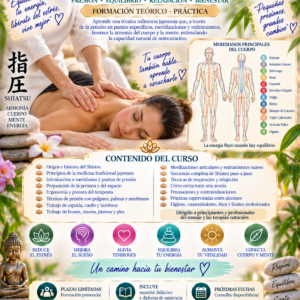 CURSO DE MASAJE SHIATSU